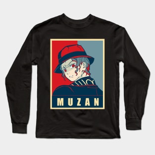 Kimetsu no Yaiba - Kibutsuji Muzan Anime Gift Long Sleeve T-Shirt